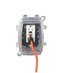 Intermatic WP1150C 1 Gang Vertical/Horizontal 4-3/4-Inch Deep Weatherproof Box, Clear