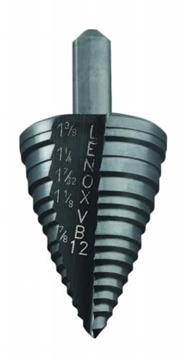 Lenox Vari-Bit 7/8-In to 1-3/8-In12 Step Drill Bit
