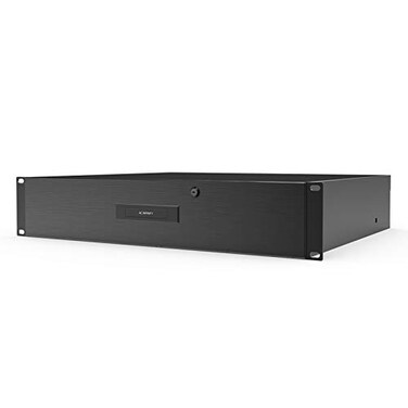 AC Infinity Rack Mount Drawer 2U with Aluminum Faceplate