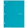 Five Star 4 Pocket Folder, 2 Pocket Folder Plus 2 Additional Pockets, Teal ,72087
