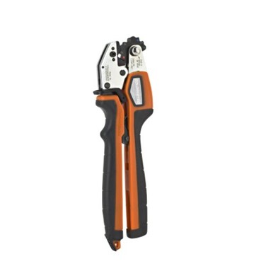 ThomasBetts Mechanical Compression Hand Tool, Comfort Grip, Orange
