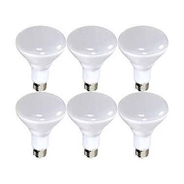Satco S9022 Medium Light Bulb in White Finish, 5.13 inches