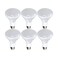 Satco S9022 Medium Light Bulb in White Finish, 5.13 inches