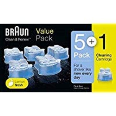 Braun Syncro Shaver CleanRenew Refills 6 Pack