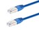 Monoprice Cat6A 5ft Blue Patch Cable Double Shielded ,S/FTP26AWG 10G Pure Bare Copper Molded RJ45 Entegrade Series Ethernet Cable