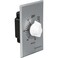 Intermatic FF60MC 60-Minute Spring Wound Countdown Wall Timer, Brushed Metal