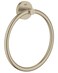 GROHE Essentials Towel Ring, Brushed Nickel Infinity