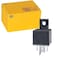 HELLA 007793041 12V 50A SPST Mini ISO Relay with Bracket, Multi