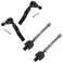 TRQ Front Inner and Outer Tie Rod Set 4 Piece