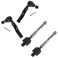 TRQ Front Inner and Outer Tie Rod Set 4 Piece