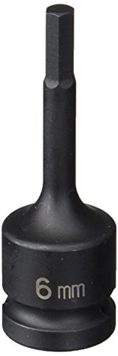 Grey Pneumatic ,2906M1/2" Drive x 6mm Hex Driver Socket