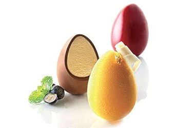 Silikomart Professional Silicone Mold "Mul 3D Egg