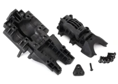 Traxxas 8629 Rear Bulkhead, Black