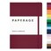 PAPERAGE Blank Journal Notebook, ,Burdy, 160 Pages, Medium 5.6 in x 8 in - 100 GSM Thick Paper“ Hardcover Journaling Notebook for Work, School, Note Taking or Sketching
