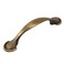 Cosmas 25 Pack 6632BAB Brushed Antique Brass Pull 3 Inch Hole Centers