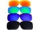 GALAXYLENSE Galaxy Replacement lenses For Oakley Gascan Polarized Black/Blue/Green/Red