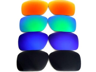 GALAXYLENSE Galaxy Replacement lenses For Oakley Gascan Polarized Black/Blue/Green/Red