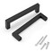 KNOBWELL 5 Inch 10 Pack Black Cabinet Handles Drawer Handles Cabinet Pulls
