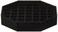 Winco , Medium, Black ,Pack of 4