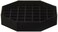 Winco , Medium, Black ,Pack of 4
