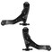 TRQ Front Lower Driver and Passenger Side Control Arm and Ball Joint Set 2