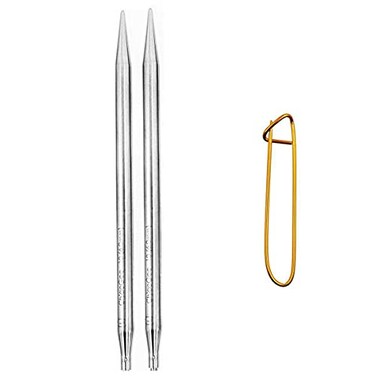 ChiaoGoo Red Lace 4 in. US 7 ,4.5mm[S] IntChg. Circular Needle Tips