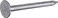 Hillman Anchor Wire Electro-Galvanized Roofing Nails for Framing 1" x11, 100 Pack