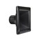 PRV AUDIO 1 Inch Exit Waveguide WG11-25 Non-resonant Reinforced Plastic Construction ,ABSScrew On Exponential Horn for 1 in Compression Drivers