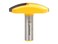 YONICO Horizontal Crown Router Bit 2-1/4-Inch Radius 1/2-Inch Shank 16182