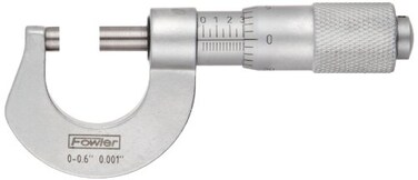 Fowler 52-230-000-0, Pocket Sized Outside Micrometer with 0-0.600" Measuring Range