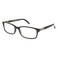Foster Grant Men's Boston Square Reading Glasses, Black, 59mm,2.5