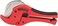 Rothenberger Pipe Shears,2" Cutting Cap. 52010-1 Each