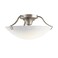 Kichler 15.5" 3-Light Semi-Flush Mount Light, Brushed Nickel
