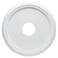 Westinghouse 7773200 16-Inch Smooth White Finish Ceiling Medallion