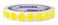 ChromaLabel Yellow Removable Dot Stickers, 1/2 Inch, 1000/Roll