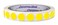 ChromaLabel Yellow Removable Dot Stickers, 1/2 Inch, 1000/Roll