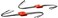 ABB ThomasBetts LD3 3 Pole Luminaire Dist Pack- 2 count ,Pack of 20