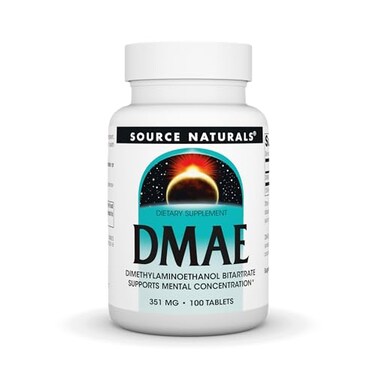 Source Naturals DMAE, 351 mg - 100 Tablets