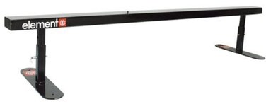 Element 6 Flatbar Grind Rail Black