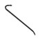Edward Tools Gooseneck Wrecking Bar - Extra strength drop forged steel pry bar for easier demolition - Gooseneck for added ripping bar leverage - Nail puller end/chisel end - Rust proof ,24 Inch