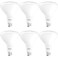 Sunco Lighting Sunco 6 Pack BR40 LED Flood Light Bulb, E26, 17W=100W, 4000K Cool White