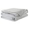 EASELAND Soft Lightweight King Size Fleece Blanket, Silver Grey, 90x108