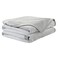EASELAND Soft Lightweight King Size Fleece Blanket, Silver Grey, 90x108