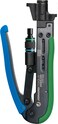 Jonard Tools CTF-230, Dual Compression Tool for Coaxial Cable Short and Long F Connector
