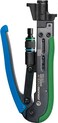 Jonard Tools CTF-230, Dual Compression Tool for Coaxial Cable Short and Long F Connector