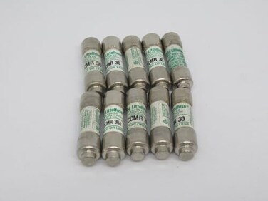 LITTELFUSE CCMR-30 TIME DELAY, 30 AMP, 600 VAC, CCMR Series, Fuse, Class CC