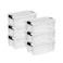 Sterilite Ultra Latch Box with Lids for Home and Office, 18 Quart, 6-Pack