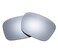 NicelyFit Polarized Replacement Lenses Lens for Oakley Holbrook OO9102 Sunglass Frames ,Titanium Mirror