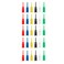 Clyxgs Mini SMD Ic Test Hook Clip Grabbers Probe Jumper for Electronic Experiment B53 Analyzer Clip 30Pcs,White red Black Blue Green Yellow