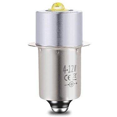 LudoPam Conversion Upgrade LED Bulb Replacement Compatible for Maglite Flashlight 3 4 5 6 Cell C/D